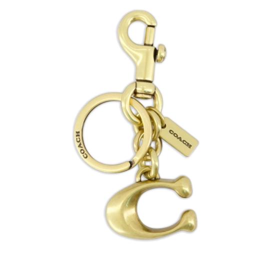26FW 코치 키링 01635 BRASS GOLD