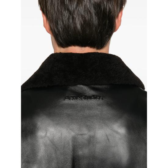 26FW 아크네 스튜디오 가죽 자켓 B70173 BLACK - ACNE STUDIOS