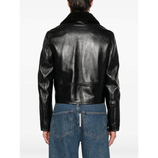 26FW 아크네 스튜디오 가죽 자켓 B70173 BLACK - ACNE STUDIOS