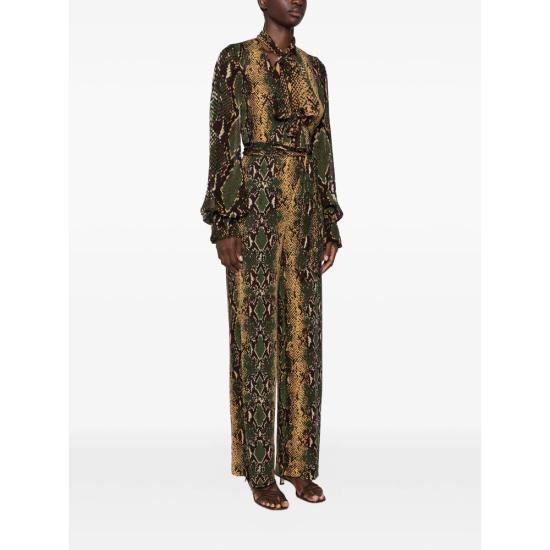 26FW 다이앤 본 퍼스텐버그 점프수트 U025CSEMCYMYGT SEMCY YELLOW GREEN - DIANE VON FURSTENBERG