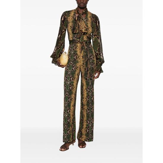 26FW 다이앤 본 퍼스텐버그 점프수트 U025CSEMCYMYGT SEMCY YELLOW GREEN - DIANE VON FURSTENBERG