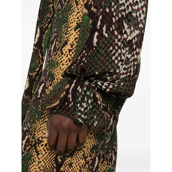 26FW 다이앤 본 퍼스텐버그 점프수트 U025CSEMCYMYGT SEMCY YELLOW GREEN - DIANE VON FURSTENBERG