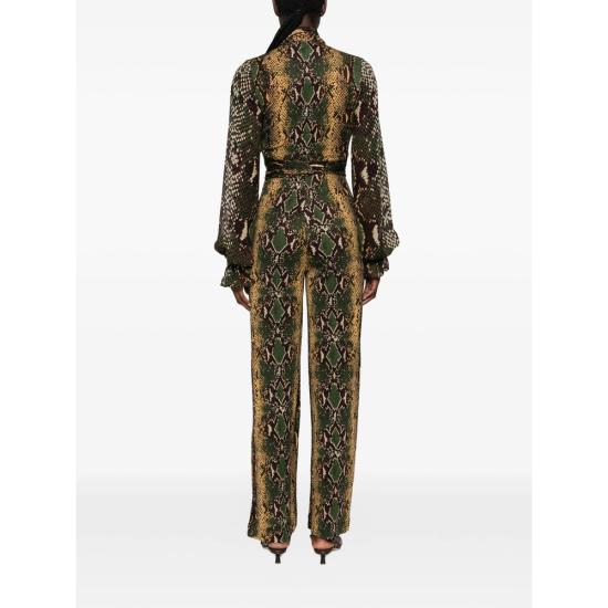 26FW 다이앤 본 퍼스텐버그 점프수트 U025CSEMCYMYGT SEMCY YELLOW GREEN - DIANE VON FURSTENBERG
