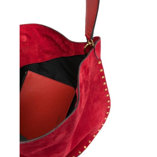 26FW 이자벨마랑 오스칸 소프트 숄더백 B2C03M PP0200FA 70SR RED - ISABEL MARANT