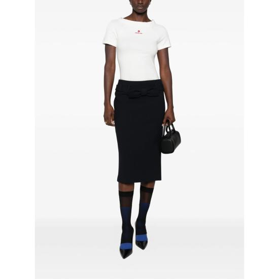 26FW 슈슈/통 탑 MWDFTO15 COT004 WH100 WHITE - SHUSHU/TONG