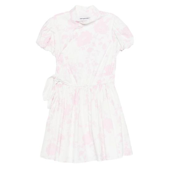 26SS 셀프 포트레이트 원피스 RS26 552SA P PINK WHITE