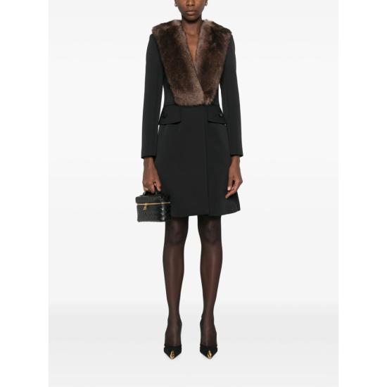 26FW 발렌티노 가라바니 코트 9B3CA8E088J 0NO BLACK - VALENTINO GARAVANI