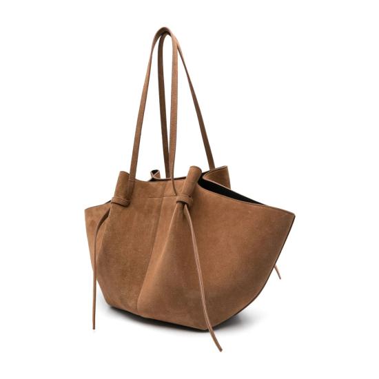26FW 유제피 숄더백 LARGE MOCHI SUEDE COGNA BROWN - YUZEFI