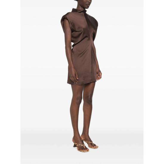 26FW 페데리카 토시 원피스 31211 311 69 BROWN - FEDERICA TOSI