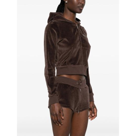 26FW 스포티앤리치 폴로 티셔츠 CA046716689BR CHOCO BROWN - SPORTY & RICH