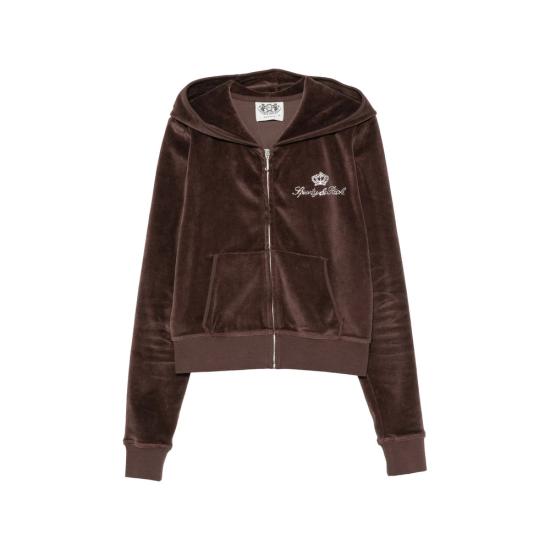 26FW 스포티앤리치 폴로 티셔츠 CA046716689BR CHOCO BROWN