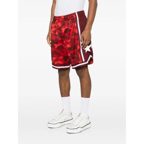 26SS 베이프 숏팬츠 001SPM301307M RED - BAPE