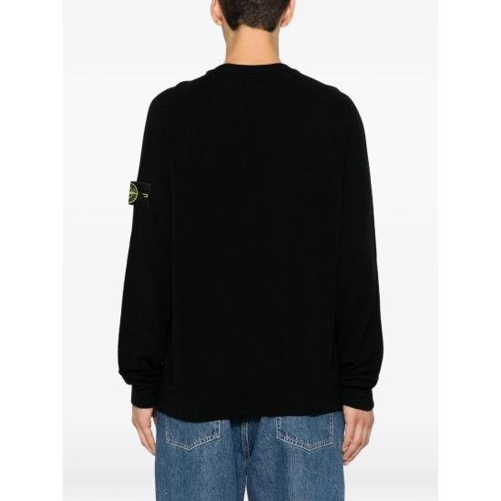 26FW 스톤 아일랜드 스웨터 155100007 S00A1 V0029 BLACK - STONE ISLAND