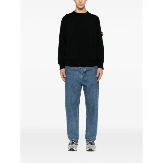 26FW 스톤 아일랜드 스웨터 155100007 S00A1 V0029 BLACK - STONE ISLAND