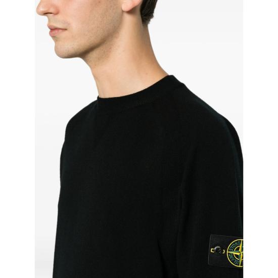 26FW 스톤 아일랜드 스웨터 155100007 S00A1 V0029 BLACK - STONE ISLAND