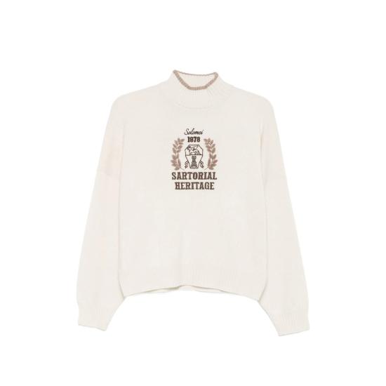 26FW 브루넬로 쿠치넬리 스웨터 M12722204 CDW71 BEIGE