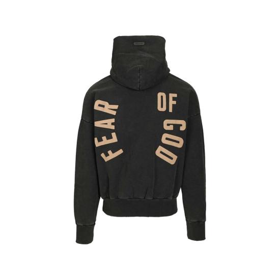 26SS 피어오브갓 후드 티셔츠 FG9M12 9979BHF 001 BLACK - FEAR OF GOD