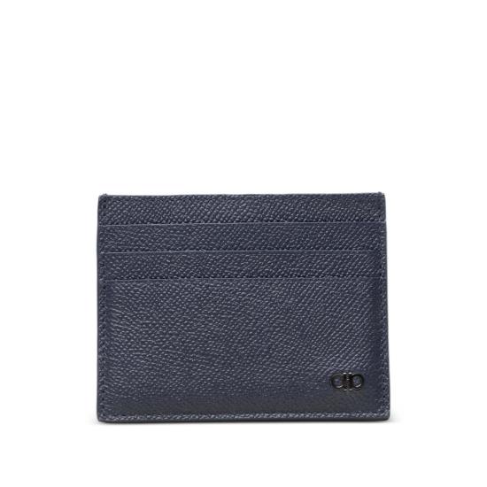 26FW 살바토레 페라가모 간치니 카드지갑 661478 0791945 NAVY - SALVATORE FERRAGAMO
