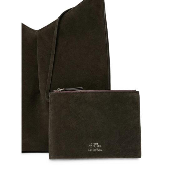 26FW 스튜디오 니콜슨 숄더백 SN 815 HOHO EBONY BROWN - STUDIO NICHOLSON