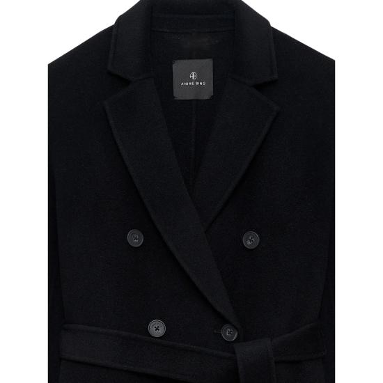 26FW 애니빙 코트 A 01 12700 BLK51 BLACK - ANINE BING