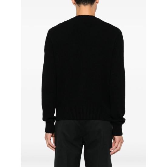 26FW 아미 니트웨어 HKC364 005 001 BLACK - AMI