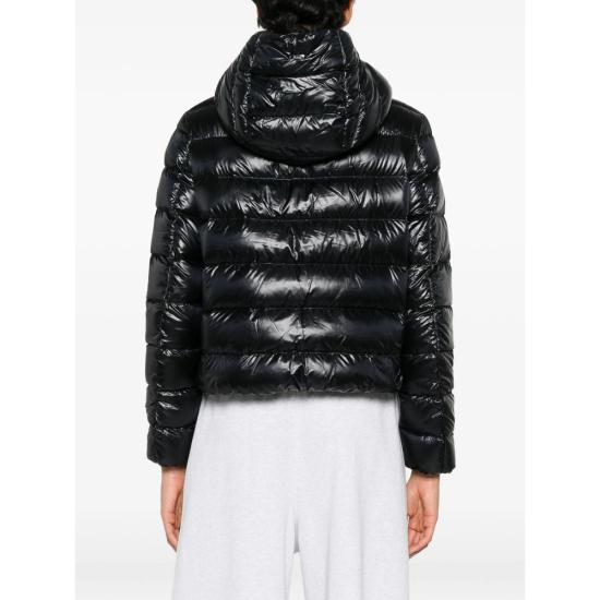 26FW 에르노 울트라라이트 구스다운 숏 패딩 자켓 12017Z PI00182DR 9300 BLACK - HERNO