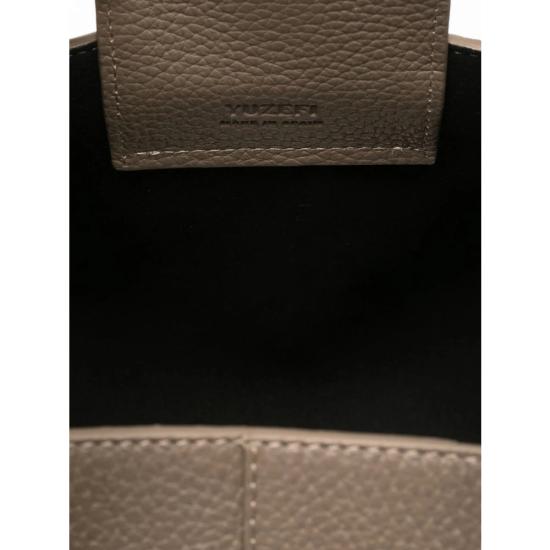 26FW 유제피 토트백 MOCHI LEATHER TAUPE GRAY - YUZEFI