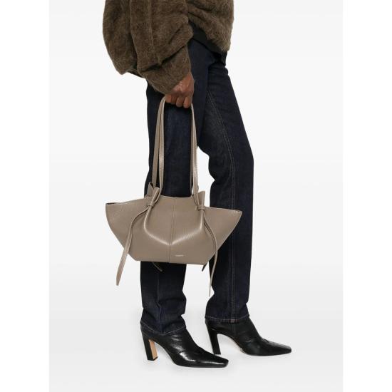 26FW 유제피 토트백 MOCHI LEATHER TAUPE GRAY - YUZEFI