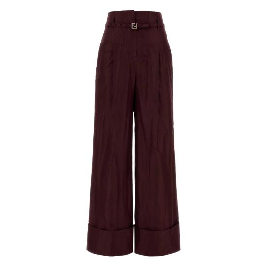 26SS 펜디 팬츠 AW7C FR6673 F1UKF RED