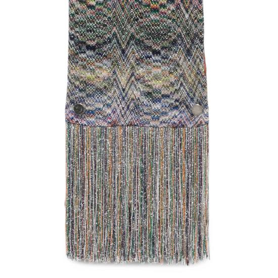 26FW 미소니 머플러/스카프 SCLQVMDA859 0001 GRAY - MISSONI