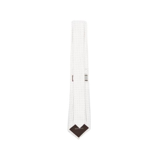 26FW 카날리 넥타이 HJ04736 18 3 WHITE - CANALI