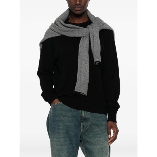 26FW 엔타이어 스튜디오 스웨터 ESFW26SW01630 0015 BLACK
