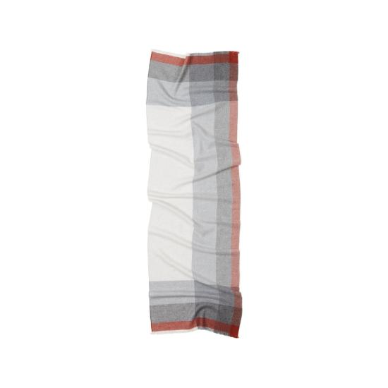 26FW 브루넬로 쿠치넬리 울&캐시미어 트윌 체크 스카프 MSC666AG CPZ03 MULTICOLOR