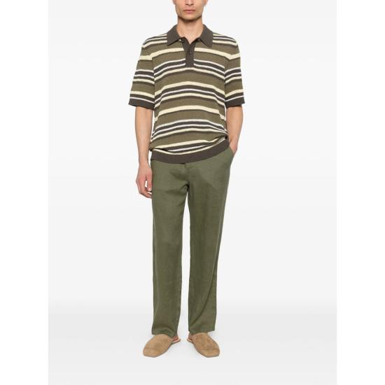 26SS 삼소앤삼소 팬츠 14329 SAJABARI X BUROL GREEN - SAMSOE SAMSOE