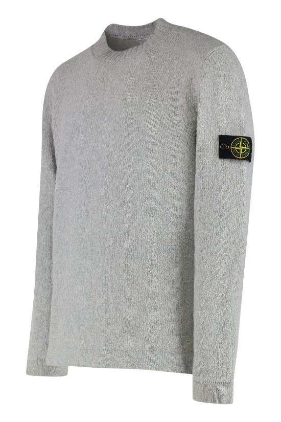 25FW 스톤 아일랜드 스웨터 5100056 GRAY - STONE ISLAND