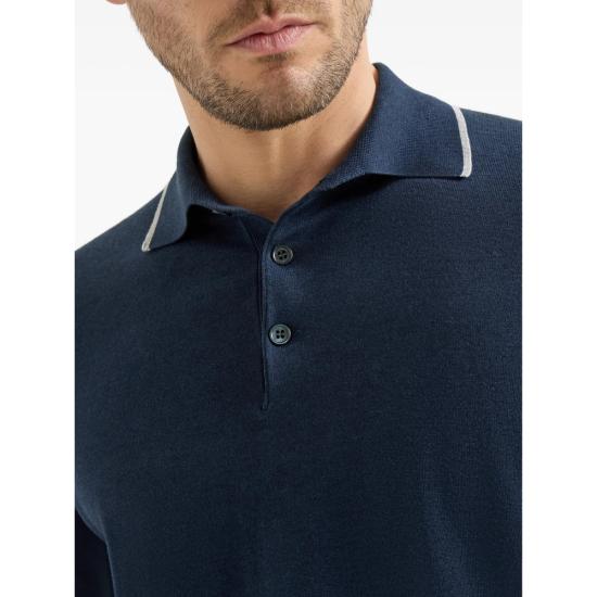 26FW 브루넬로 쿠치넬리 스웨터 MIS806005 C0Z76 BLUE - BRUNELLO CUCINELLI