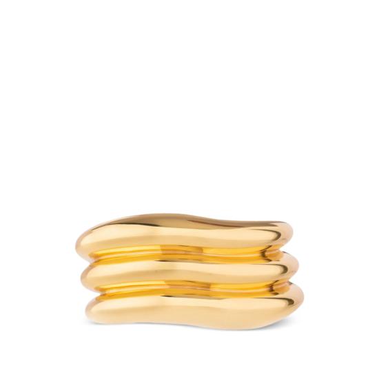 26FW 페데리카 토시 팔찌 FT26BR24 WAVE GOLD