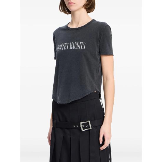26FW 앤 드뮐미스터 폴로 티셔츠 B0014483 FA790 098 BLACK - ANN DEMEULEMEESTER