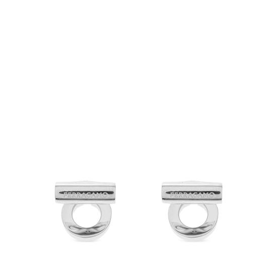 26FW 살바토레 페라가모 커프스 링크/타이 홀더 770417 0795933 PALLA SILVER - SALVATORE FERRAGAMO