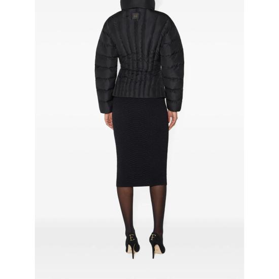 26FW 엘리자베타프랜치 패딩 PI95D66E2 110 BLACK - ELISABETTA FRANCHI