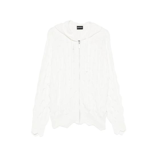 26SS 매드프렌지 후드 티셔츠 SPIKED WHITE