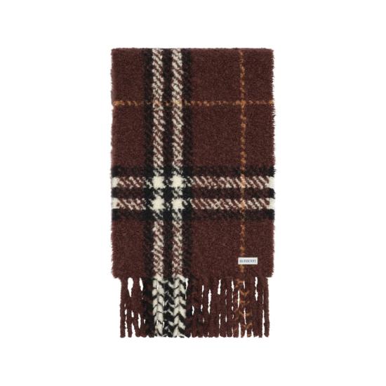 26FW 버버리 머플러/스카프 8130478 MU G CHCK C3652 BROWN