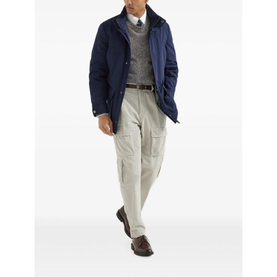 26FW 브루넬로 쿠치넬리 스웨터 MNX506100 C9765 GRAY - BRUNELLO CUCINELLI