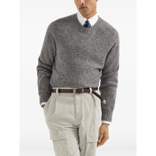 26FW 브루넬로 쿠치넬리 스웨터 MNX506100 C9765 GRAY - BRUNELLO CUCINELLI