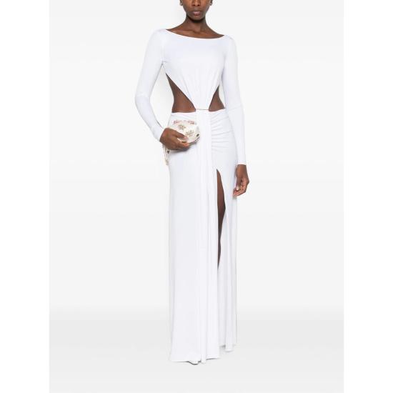 26FW 엘리자베타프랜치 원피스 ABR3467E2 360 WHITE - ELISABETTA FRANCHI