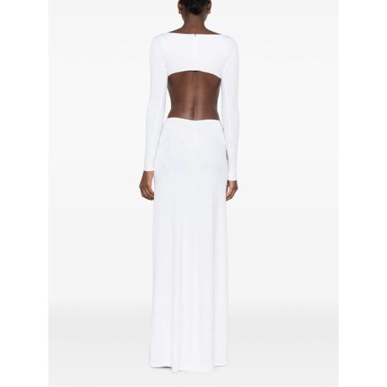 26FW 엘리자베타프랜치 원피스 ABR3467E2 360 WHITE - ELISABETTA FRANCHI