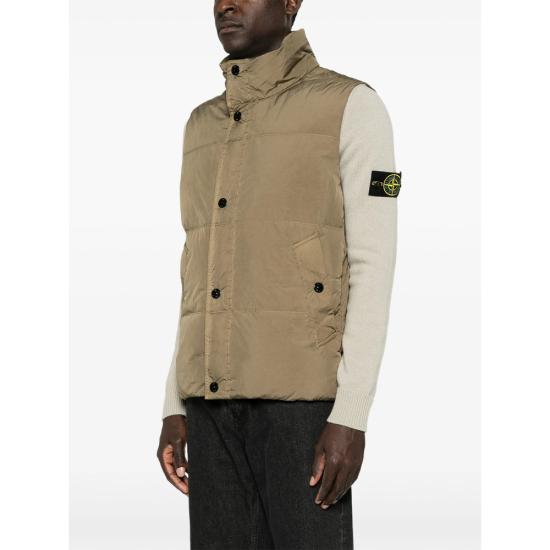 26FW 스톤 아일랜드 베스트 15G100010 S0A23 V005G BROWN - STONE ISLAND
