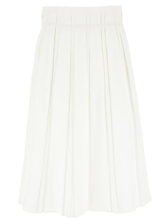  질샌더 스커트 LDJ02MA0256J60001100 CREAM