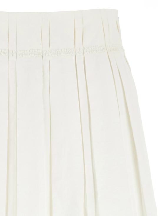  질샌더 스커트 LDJ02MA0256J60001100 CREAM - JIL SANDER