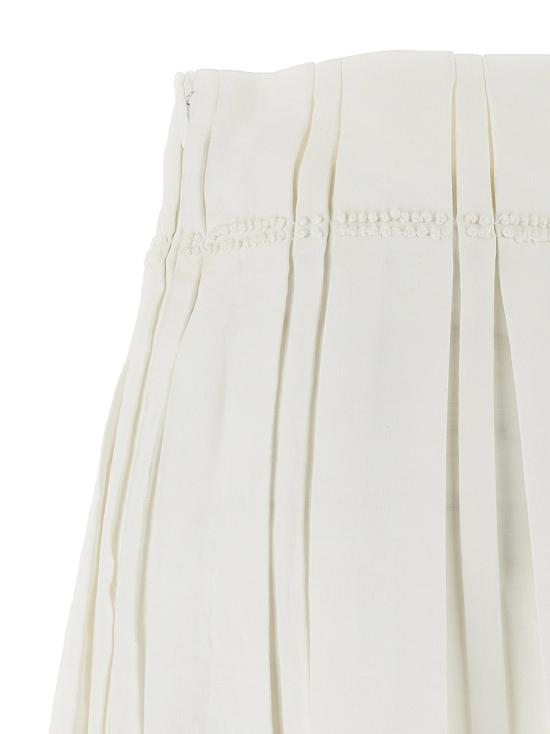  질샌더 스커트 LDJ02MA0256J60001100 CREAM - JIL SANDER